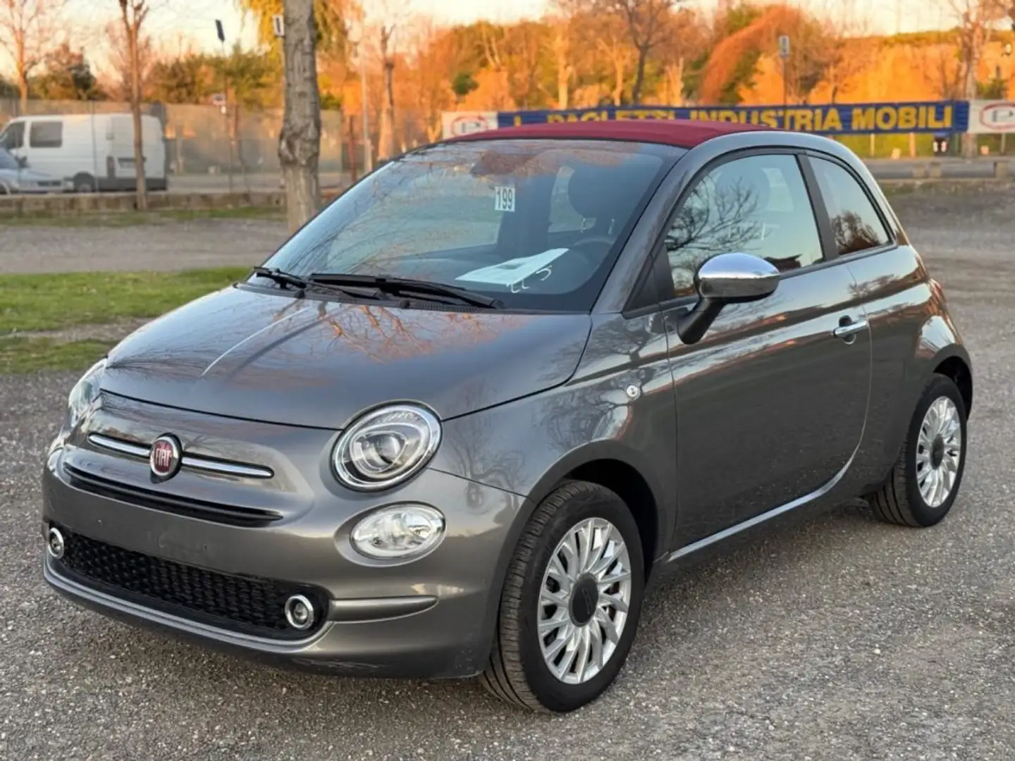 Fiat 500C 500 C 1.0 Hybrid. “Solo 10 Mila km” Gris - 2