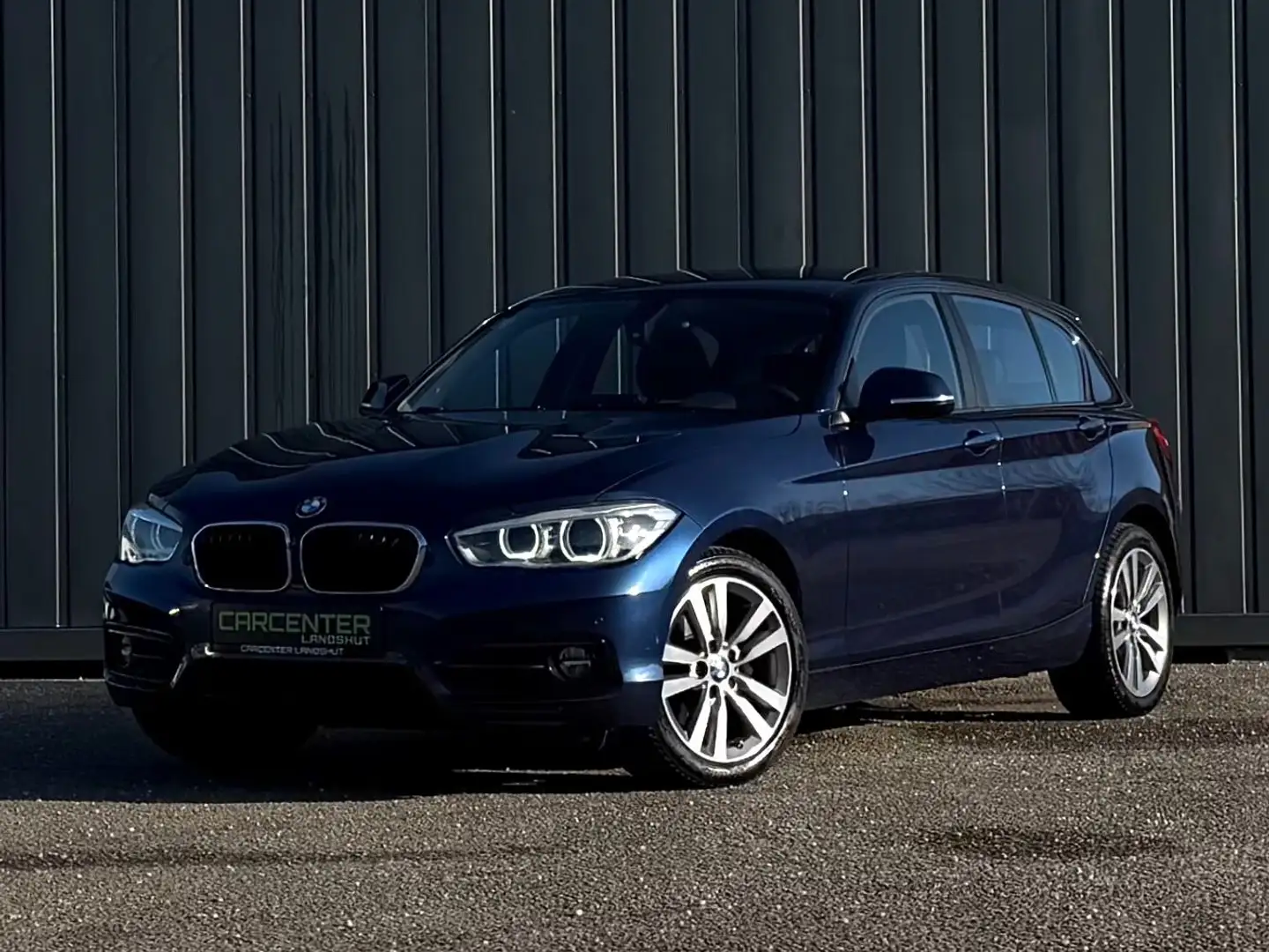 BMW 120 i SPORT-LINE KEYLESS/NAVI/LED/AMBIENTE/SHZ Blau - 1