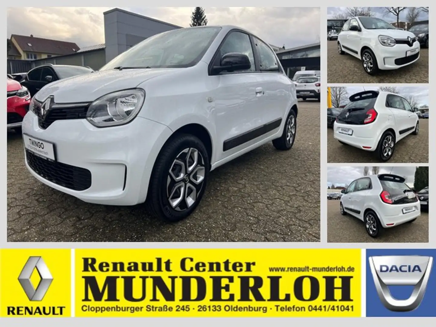Renault Twingo Equilibre Electric White - 1