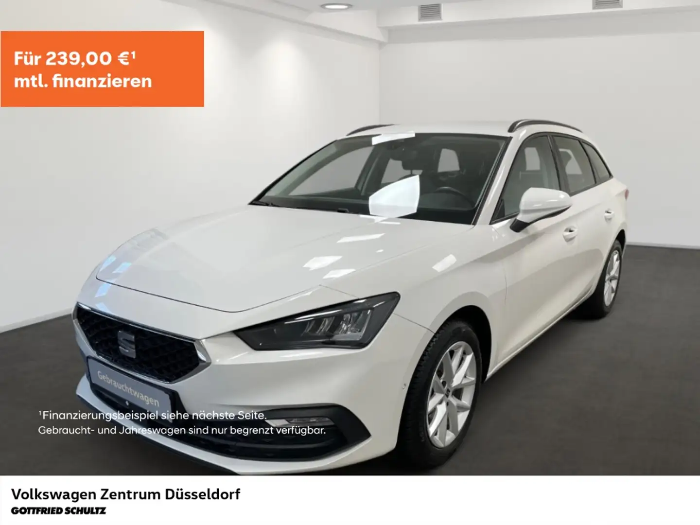 SEAT Leon Sportstourer 1.5 TSI DSG Style Rückfahrkamera Weiß - 1