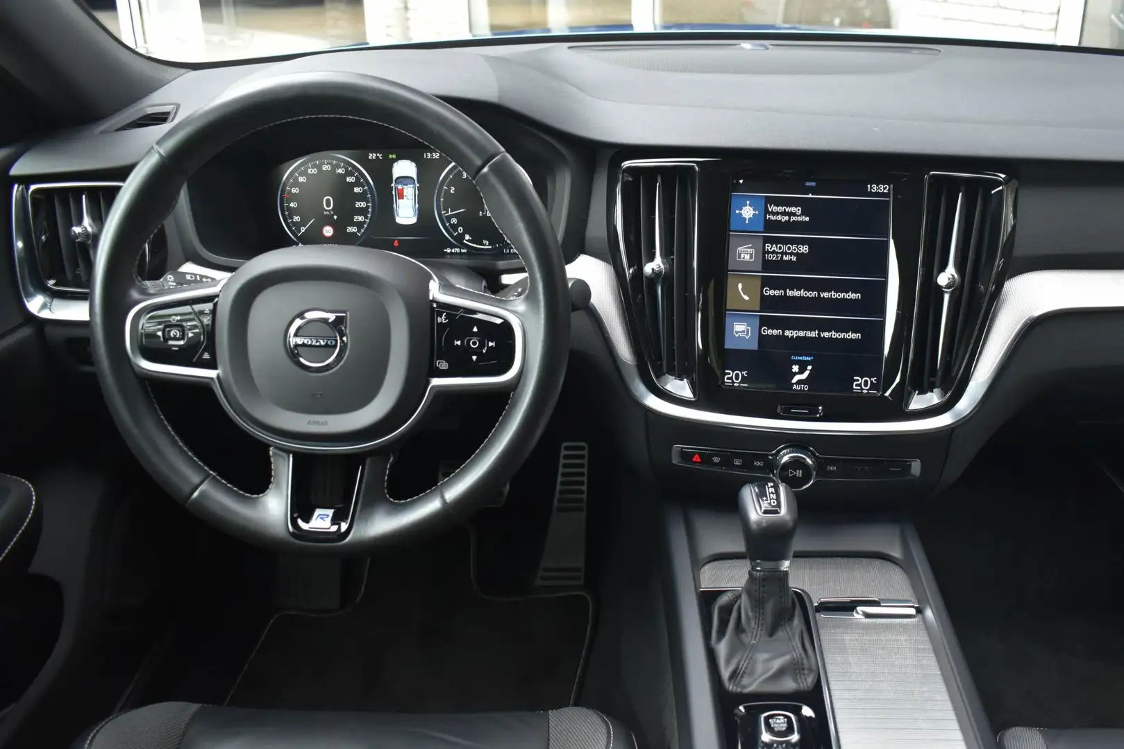 Volvo S60 2.0 T4 R-Design Polestar Eng. 210PK Camera Leder C Bleu - 2