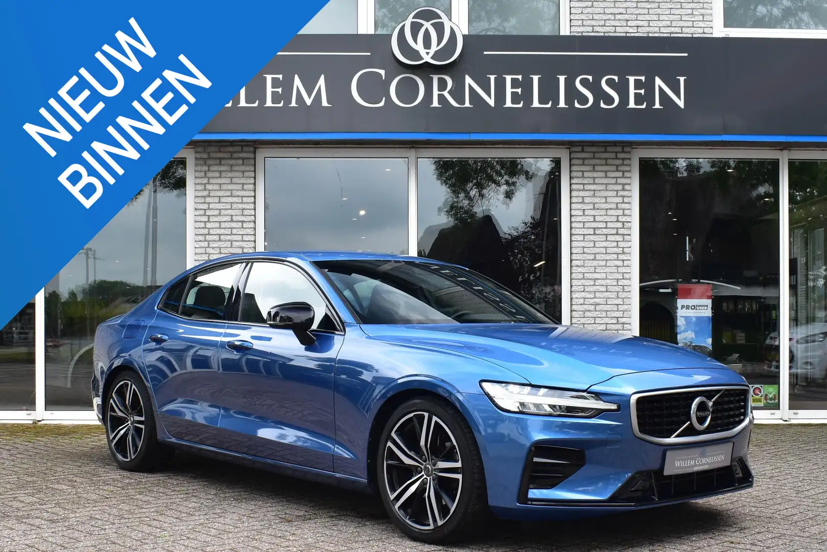 Volvo S60 2.0 T4 R-Design Polestar Eng. 210PK Camera Leder C Bleu - 1