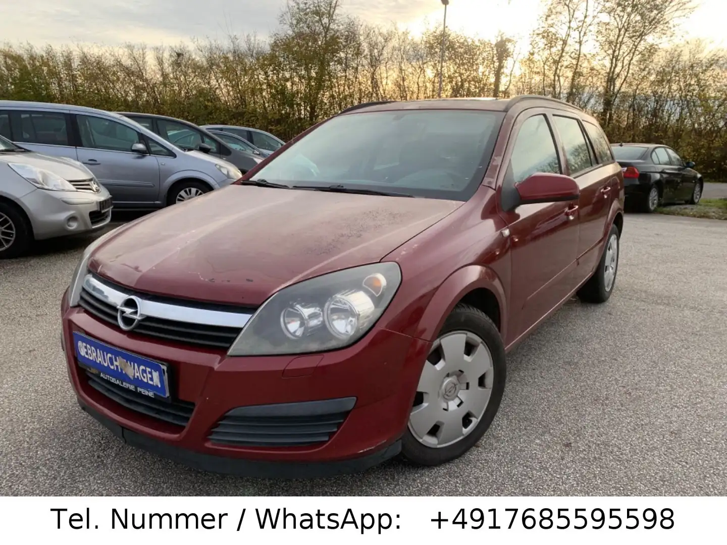 Opel Astra H Caravan Edition Rot - 1