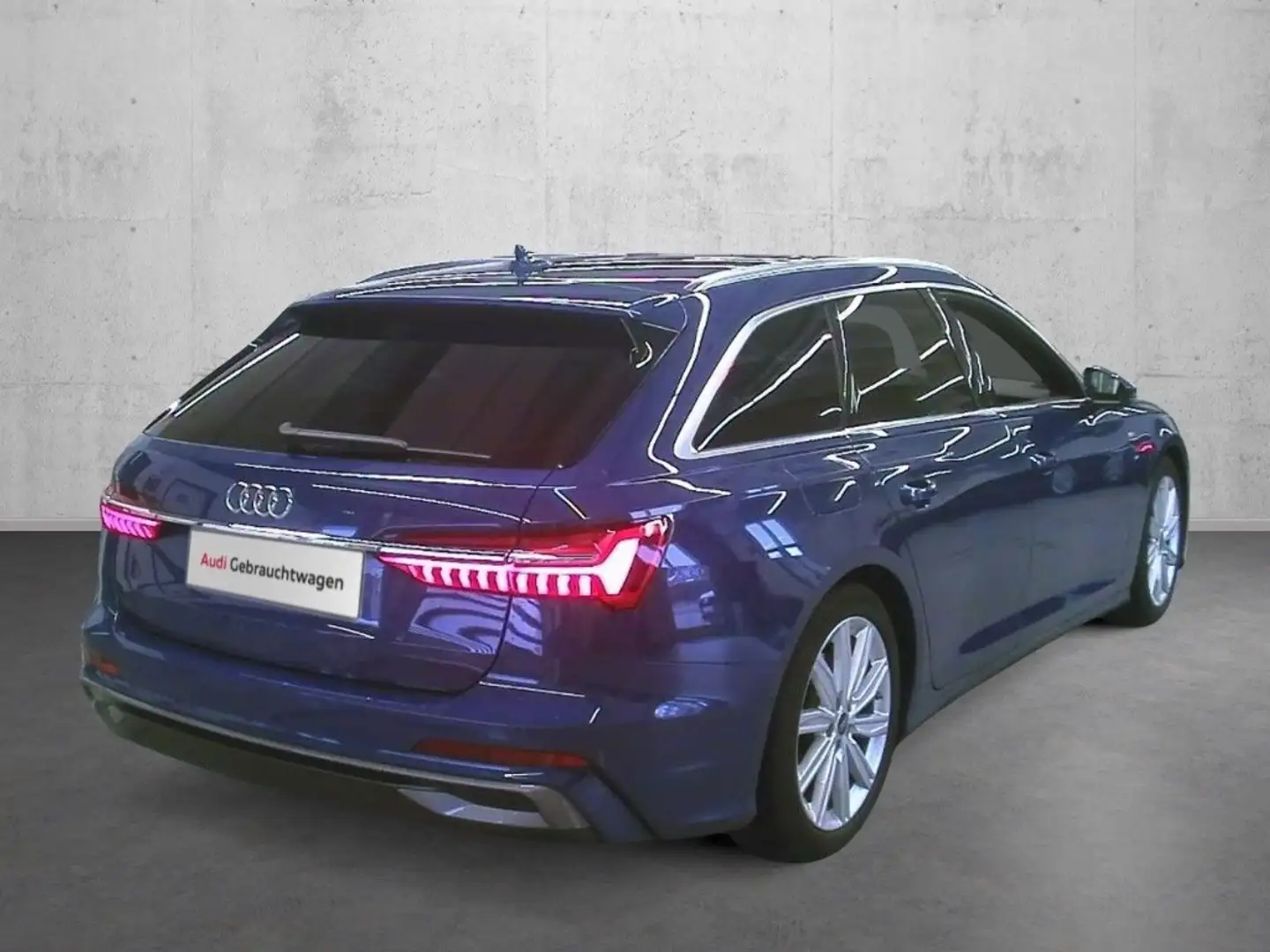 Audi A6 Avant 45 TFSI S LINE STANDHZG AHK NAVI+ MATRIX Blau - 2