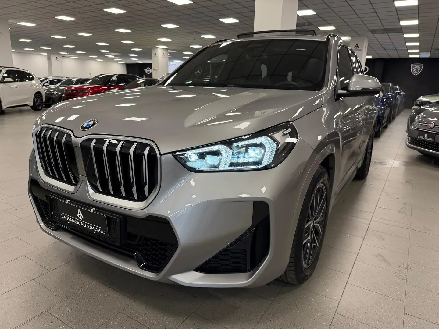 BMW X1 sDrive 18d TETTO Msport Grigio - 2