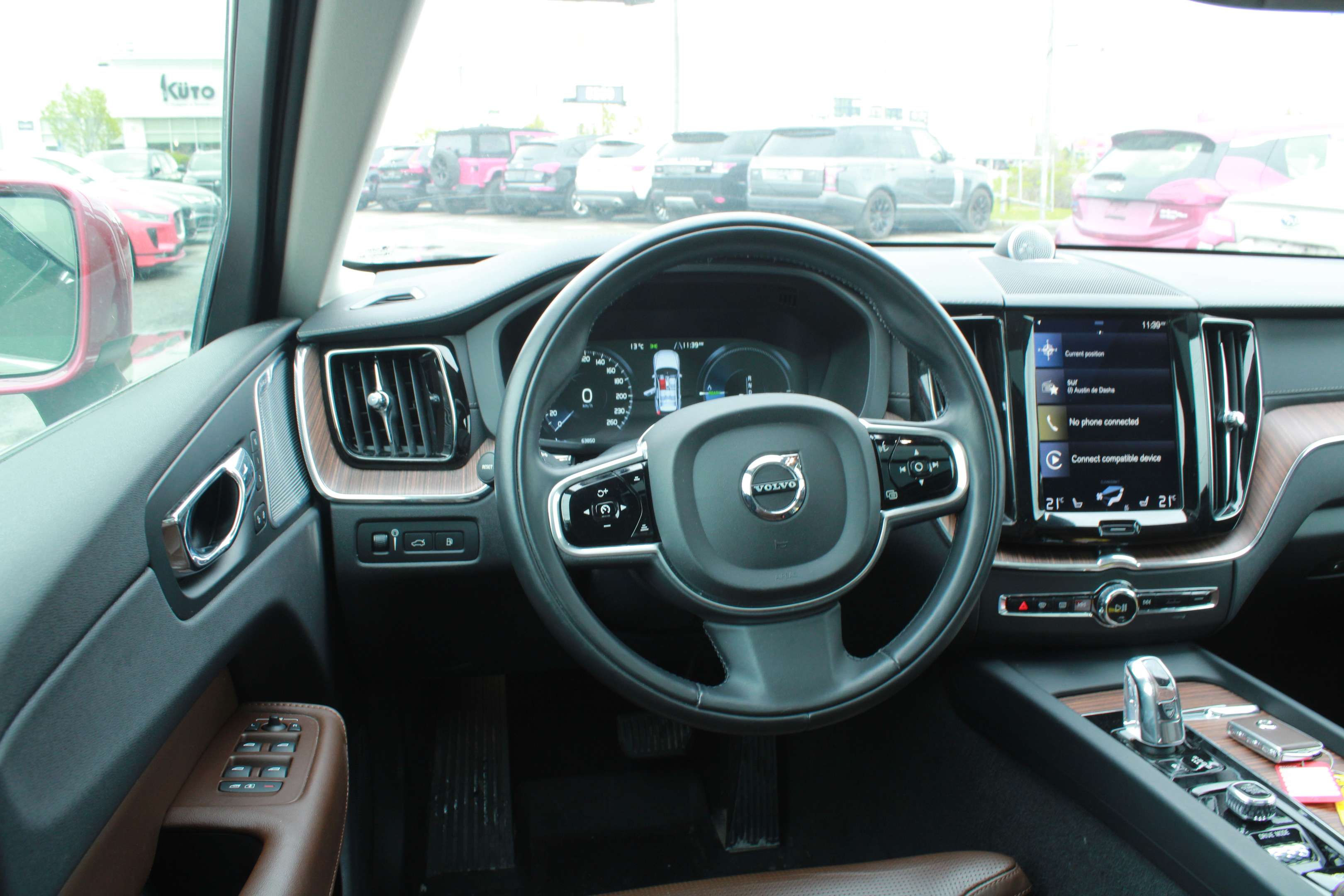 2018 Volvo XC60 T8 eAWD Plug-In Hybrid Inscription, MAGS, A/C,CUIR thumb 22