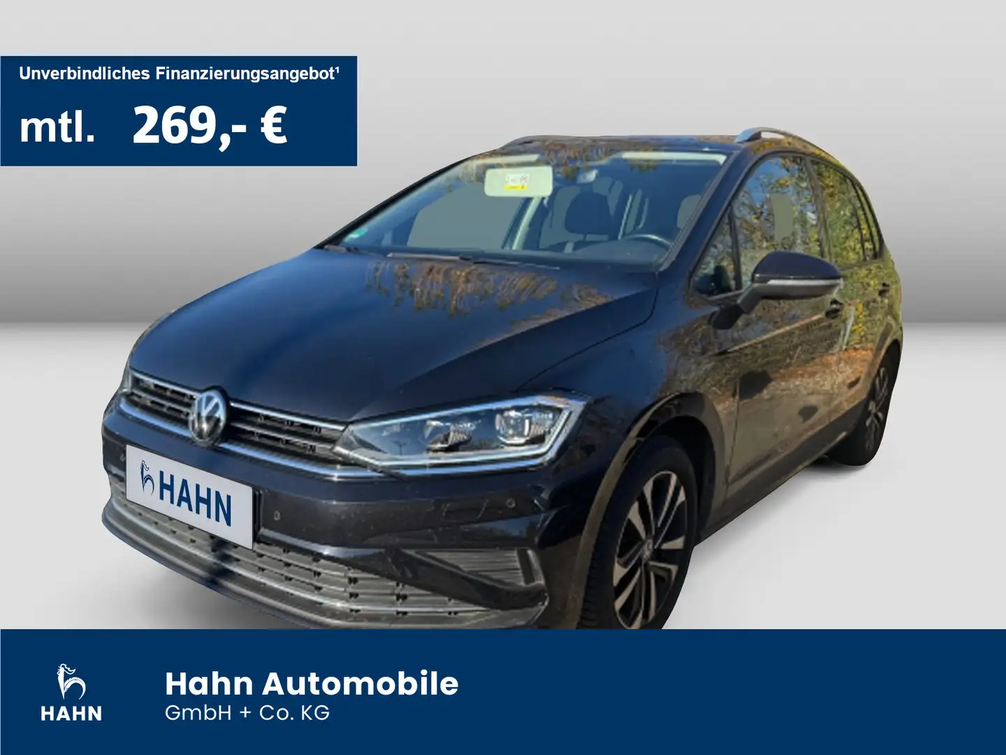 Volkswagen Golf Sportsvan Golf VII Sportsvan 1.5TSI DSG United LED ACC NAV Schwarz - 1