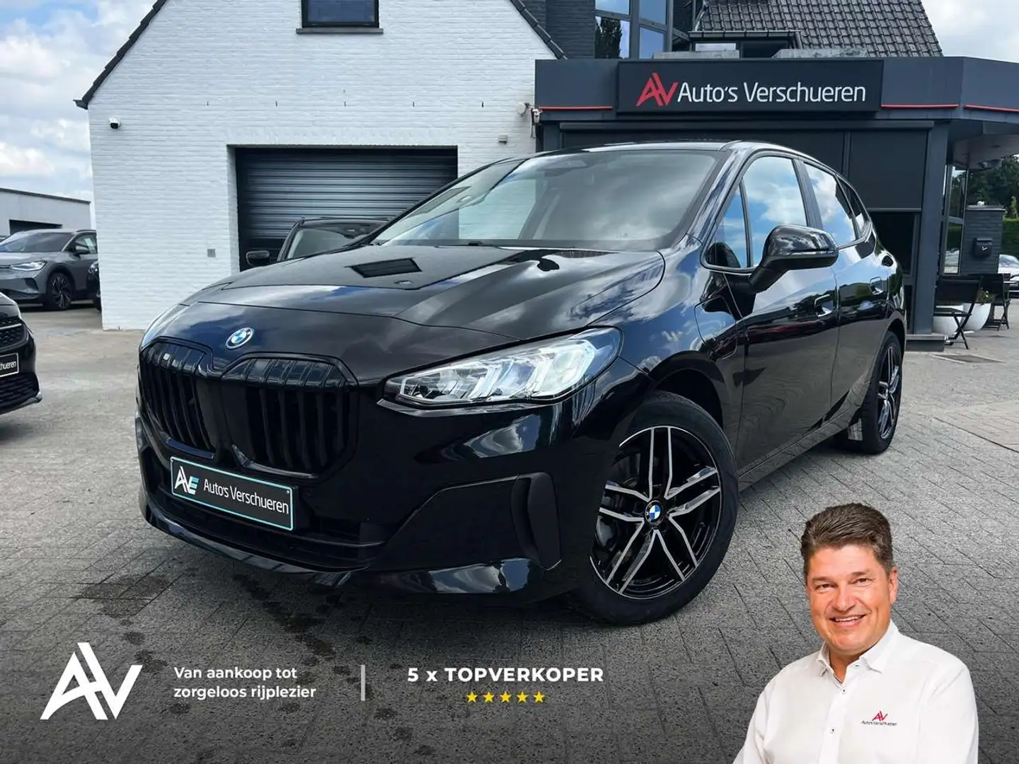BMW 225 e xDrive Active Tourer ** Trekhaak Camera L... Zwart - 1