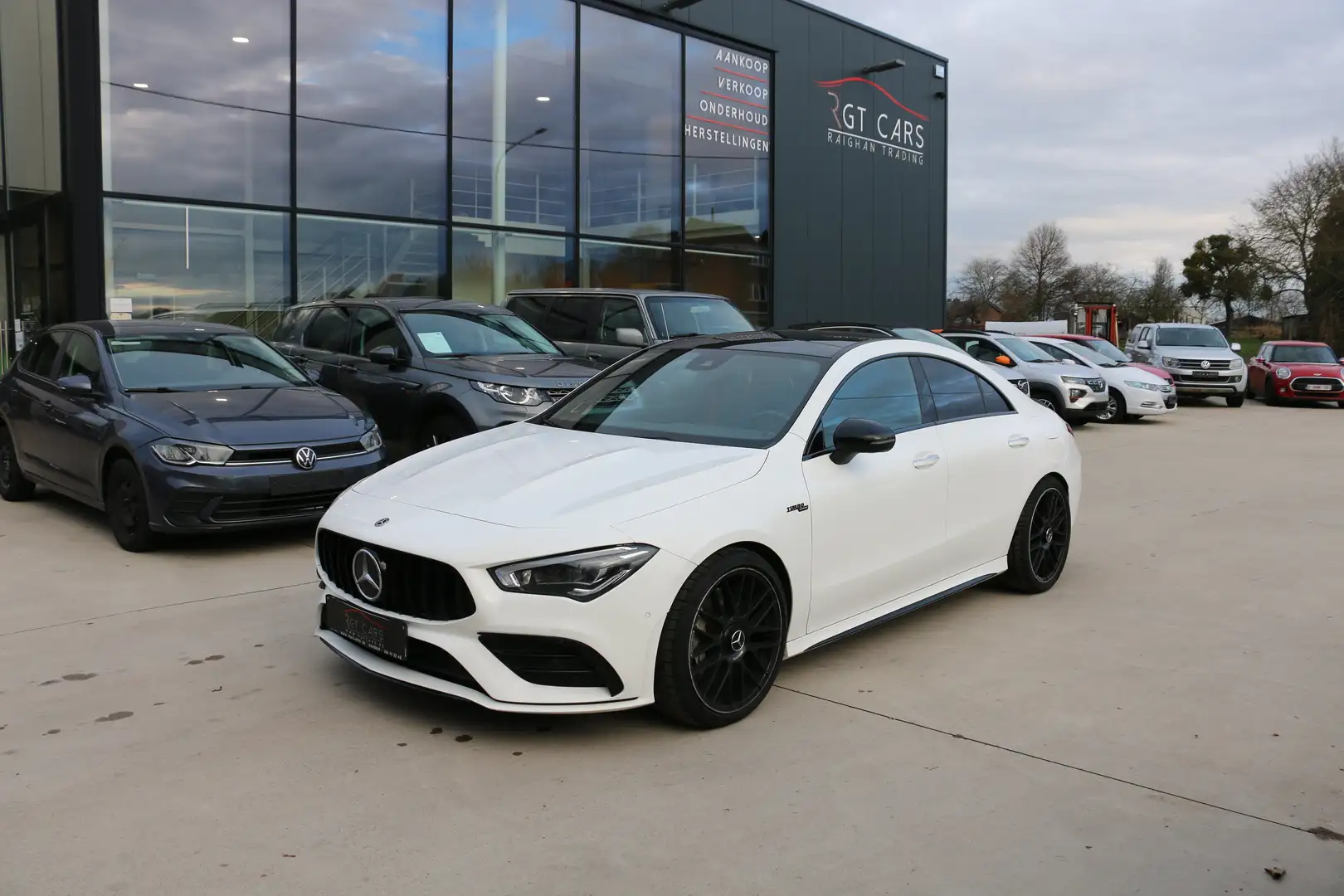 Mercedes-Benz CLA 35 AMG 4-Matic (EU6AP) + 1 jaar garantie traxio Blanc - 2