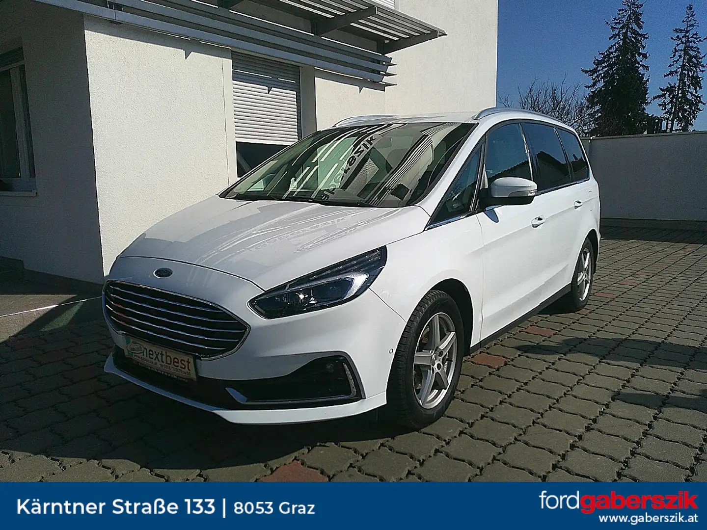 Ford Galaxy 2,5 Duratec Hybrid Titanium Aut. Weiß - 1