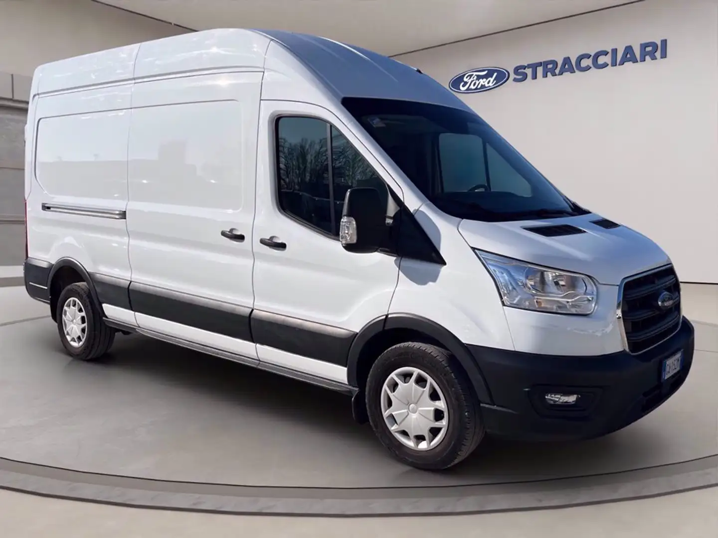 Ford Transit 350 2.0 tdci MHEV 130cv trend L3H2 E6.2 Weiß - 1