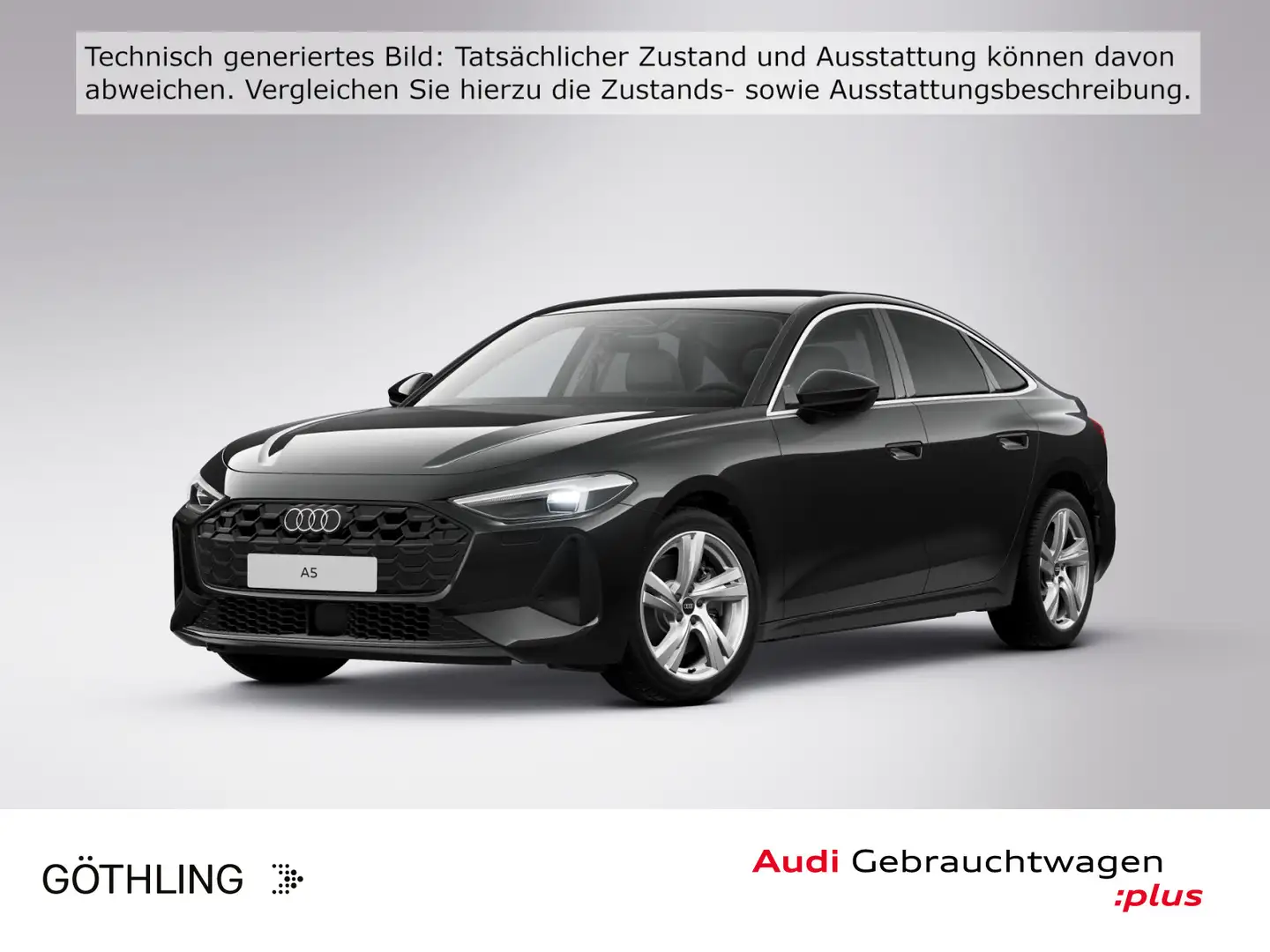 Audi A5 40 TDI S tro*LED*Virtual*Navi+*Teil Schwarz - 1