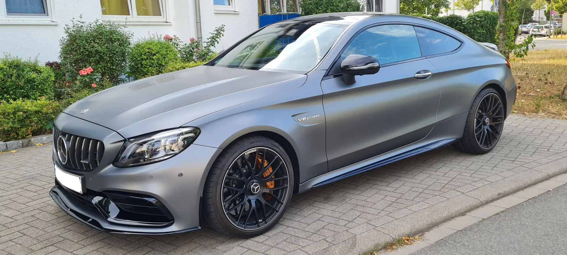 Mercedes-Benz C 63 AMG S Coupe Aut. Gris - 2