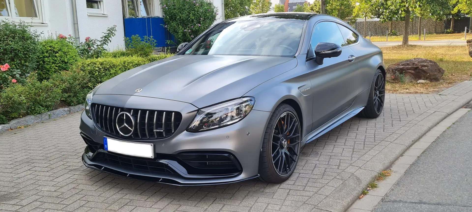 Mercedes-Benz C 63 AMG S Coupe Aut. Gris - 1