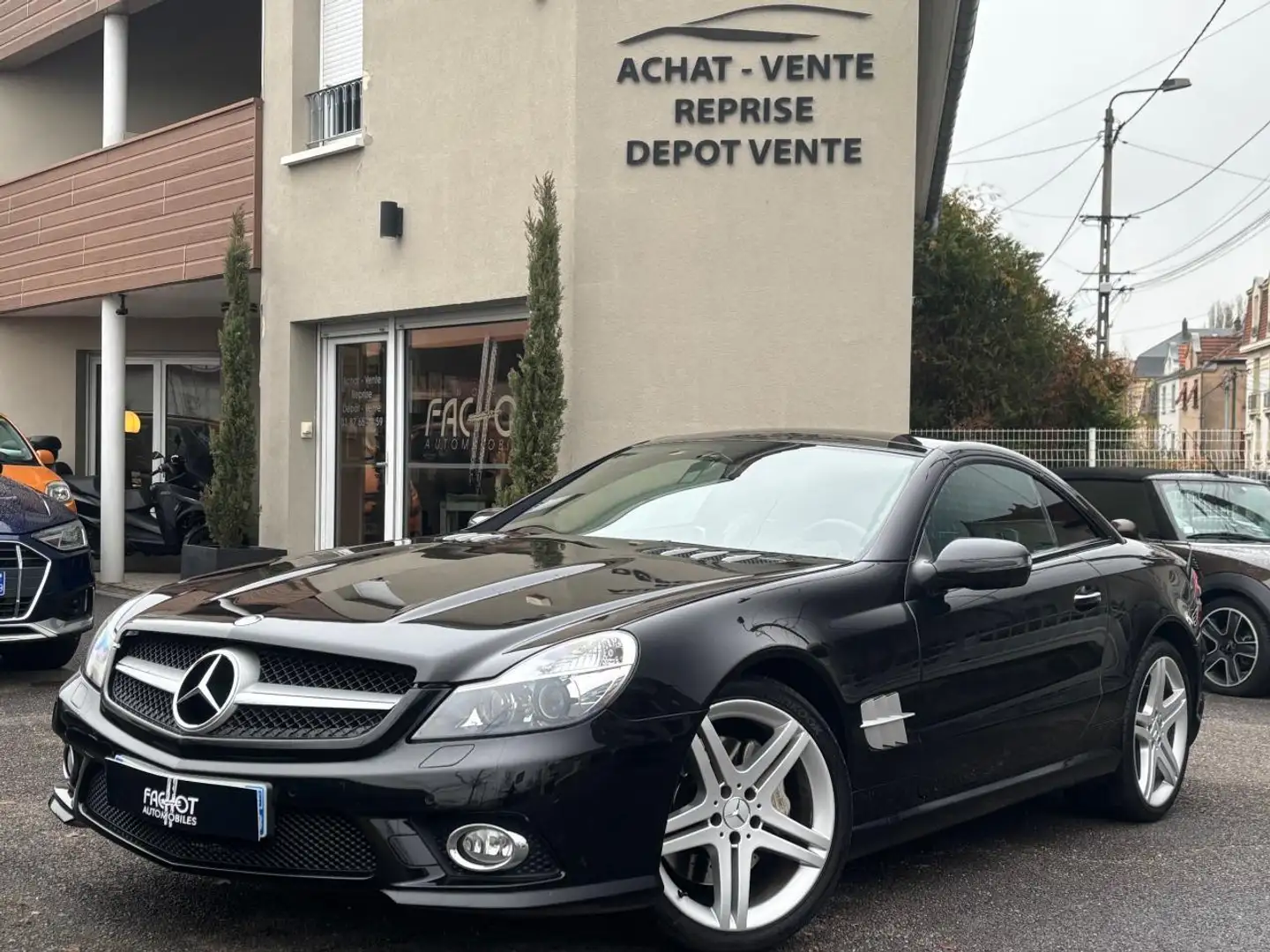 Mercedes-Benz SL 350 SL 350 - BVA G-Tronic COUPE - BM 230 . PHASE 3 Noir - 2