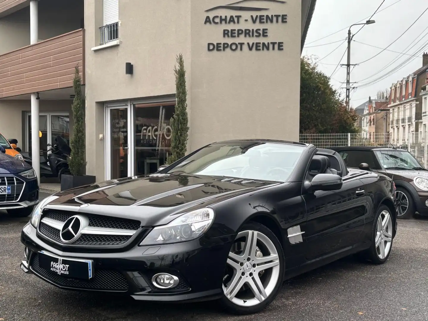 Mercedes-Benz SL 350 SL 350 - BVA G-Tronic  COUPE - BM 230 . PHASE 3 Negro - 1