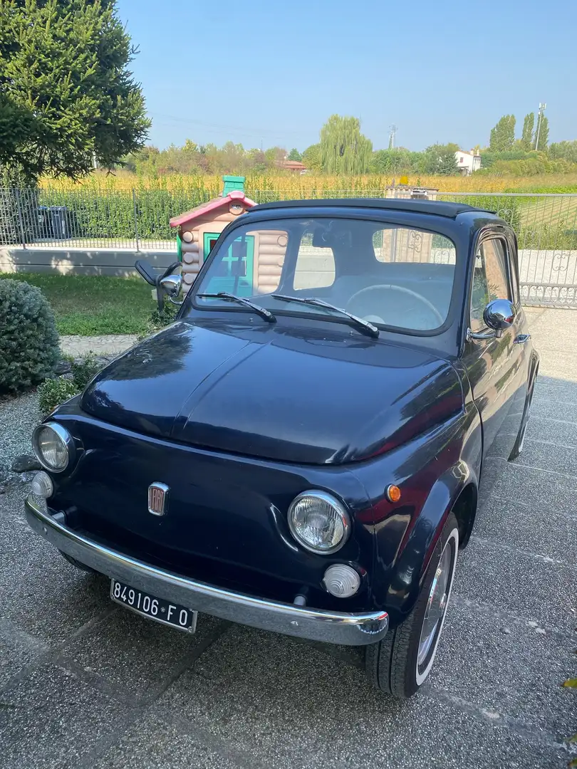 Fiat 500 Blau - 1