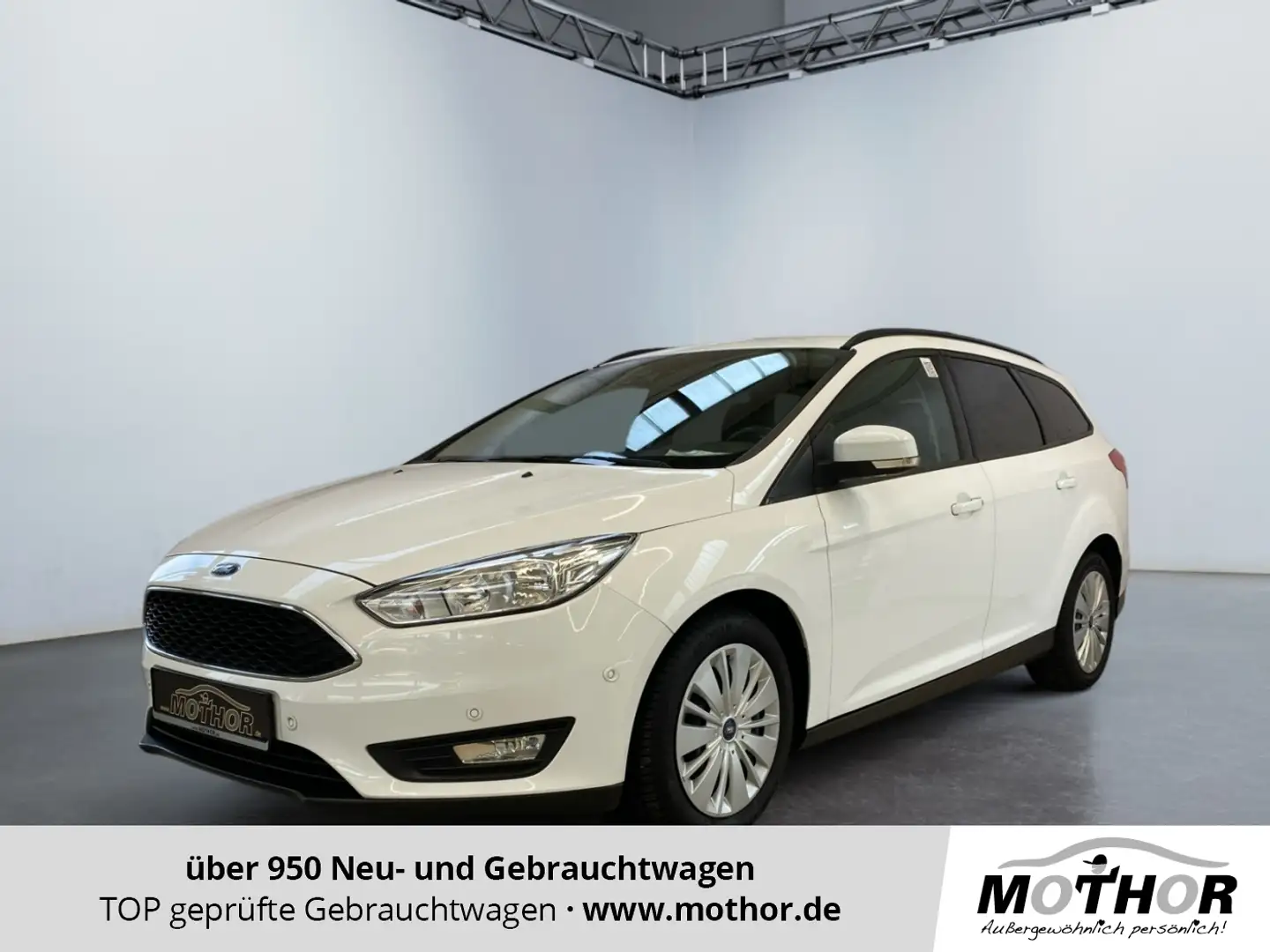 Ford Focus Turnier Business 1.0 EcoBoost Parkassistent Білий - 1