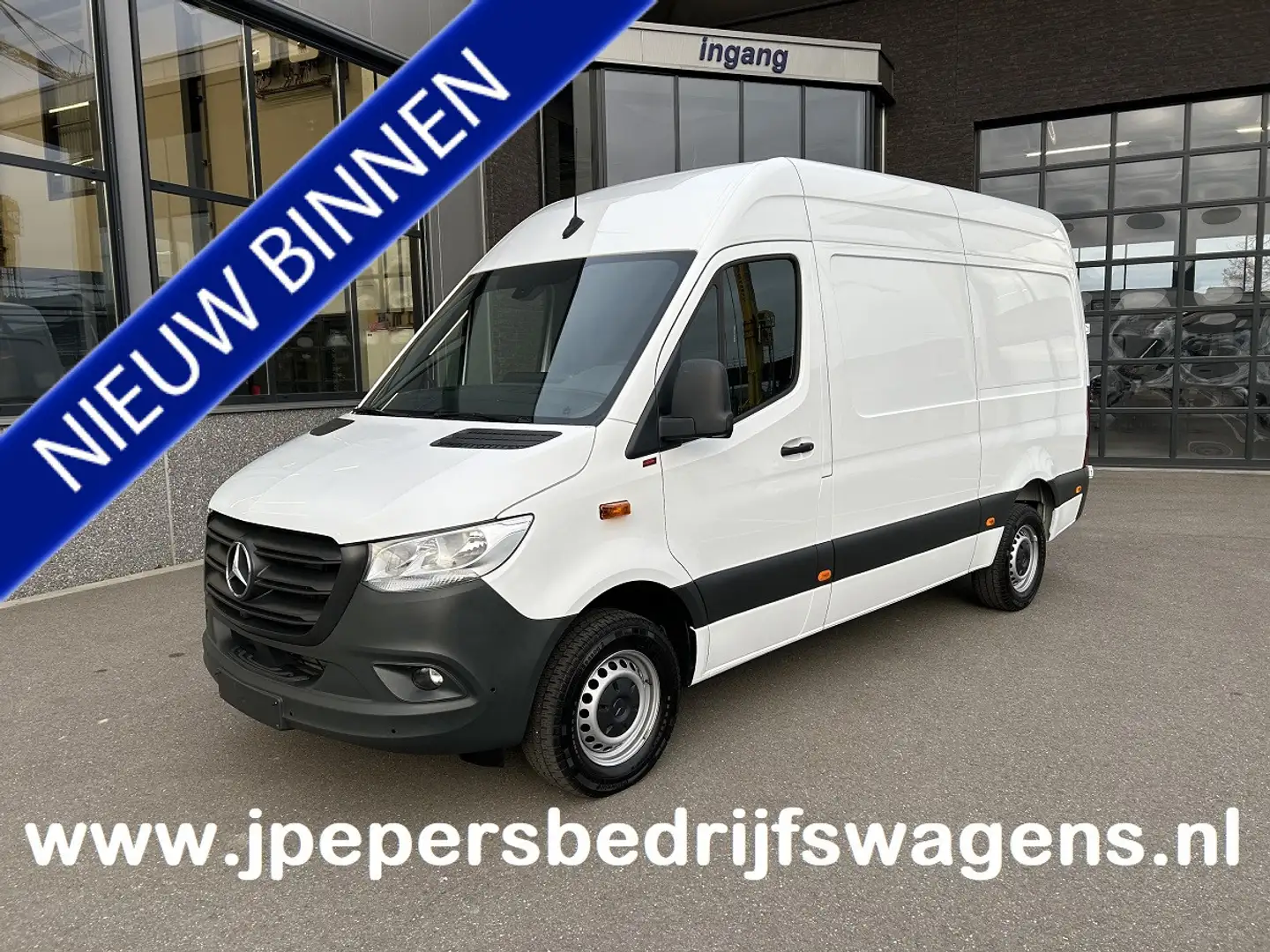 Mercedes-Benz Sprinter 317 CDI L2 H2 MBUX / 360 Camera / Navigatie / Park Blanc - 1