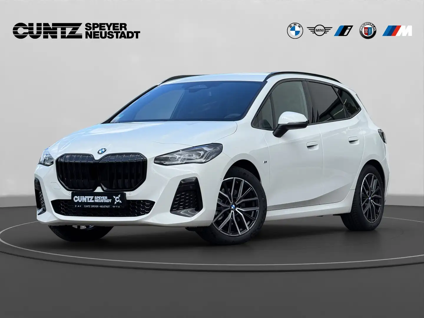 BMW 220 i Active Tourer Parkassist Navi Tempomat Sitzh. LE Weiß - 2