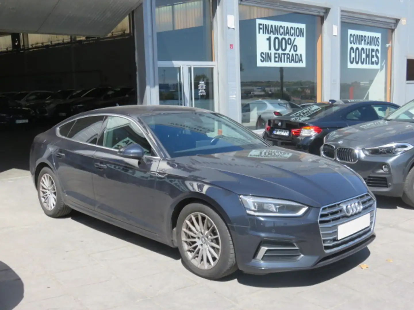 Audi A5 Sportback 2.0 TFSI g-tron Advanced S-T Bleu - 1