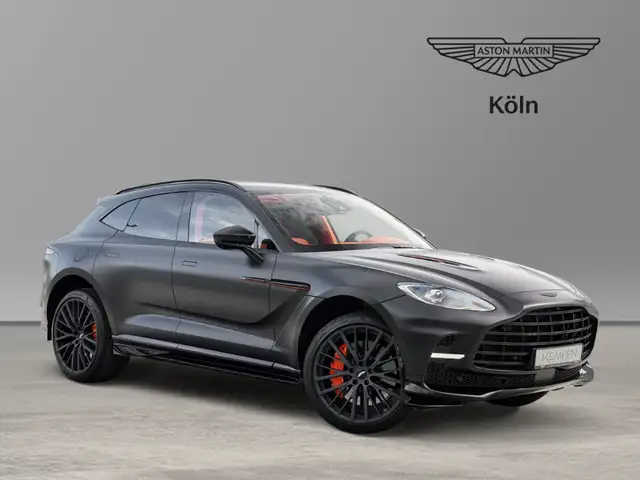 Aston Martin DBX 707 Satin Onyx Black Californian Poppy