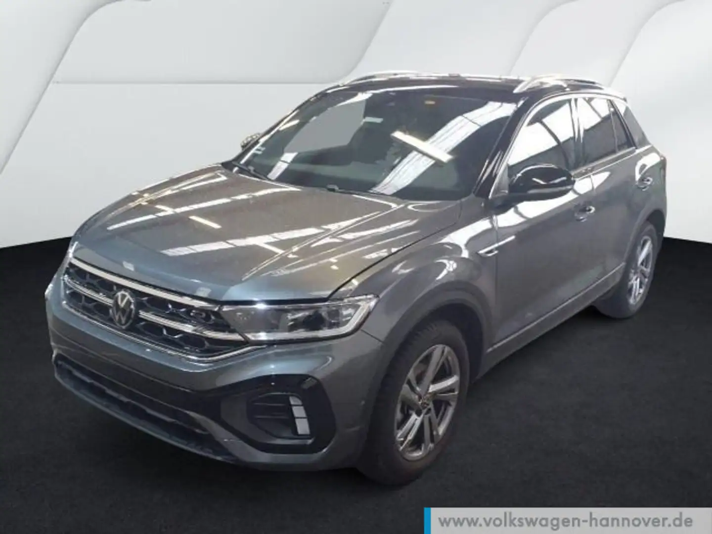 Volkswagen T-Roc 1.5 TSI DSG R-Line Navi AHK Kamera ACC LED Grau - 2