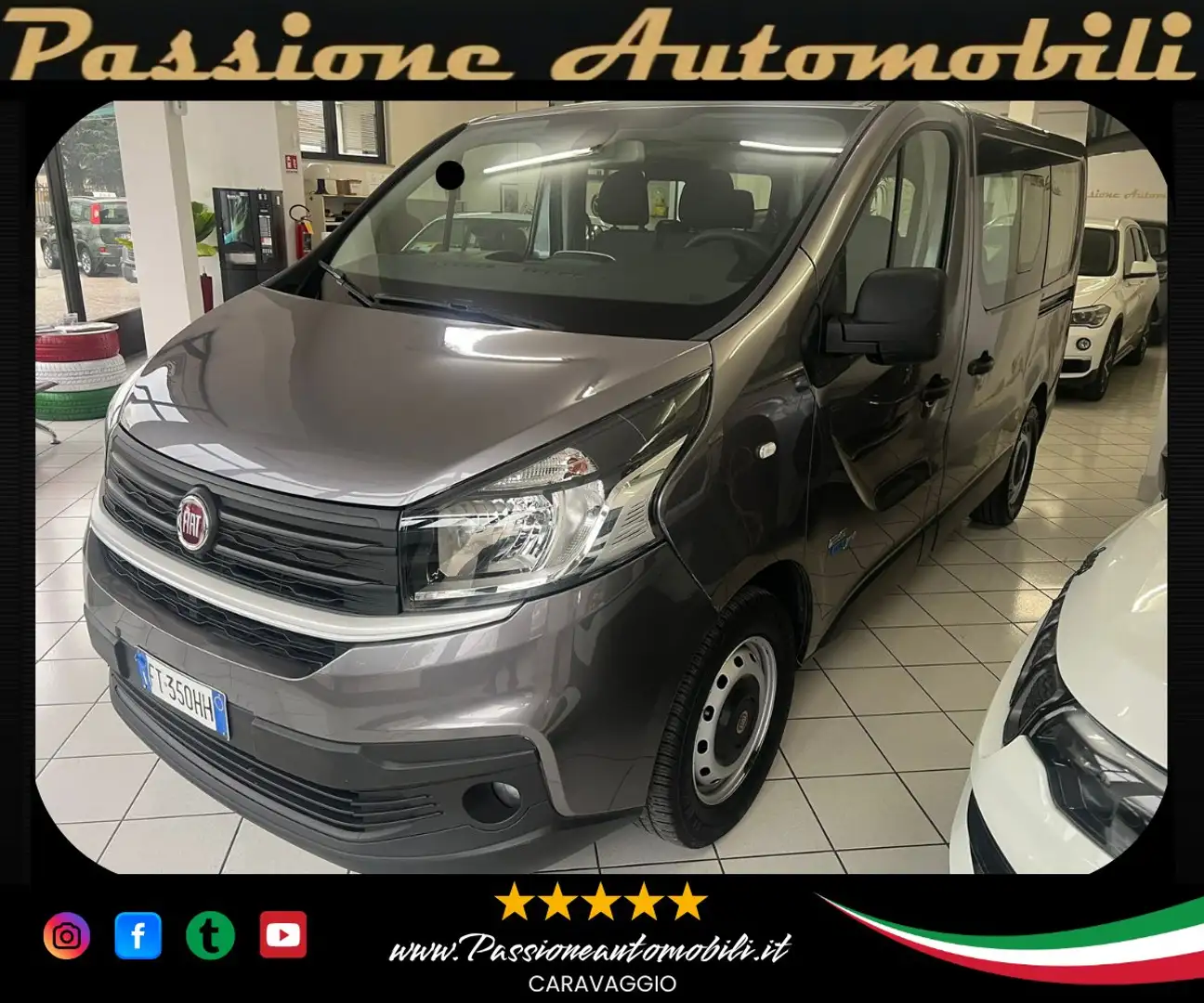 Fiat Talento 1.6 DCI 125 ECOJet 6 POSTI + EURO6 Grigio - 1
