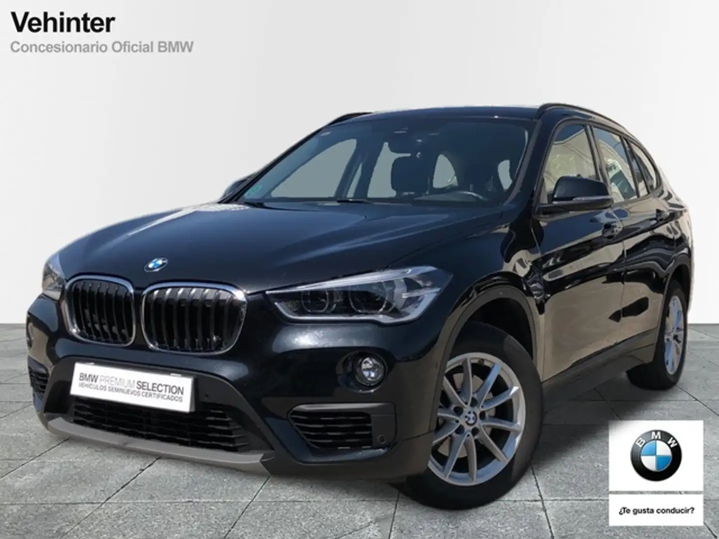 BMW X1 sDrive 18i Noir - 1