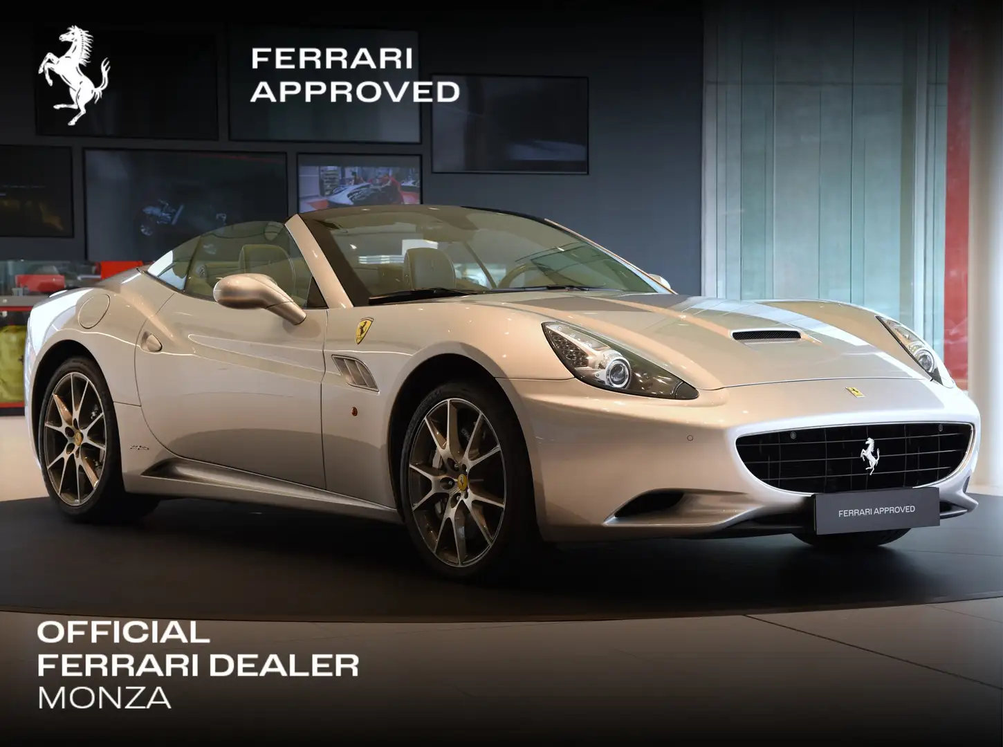 Ferrari California FERRARI APPROVED | FULL MONZA HISTORY Silber - 1