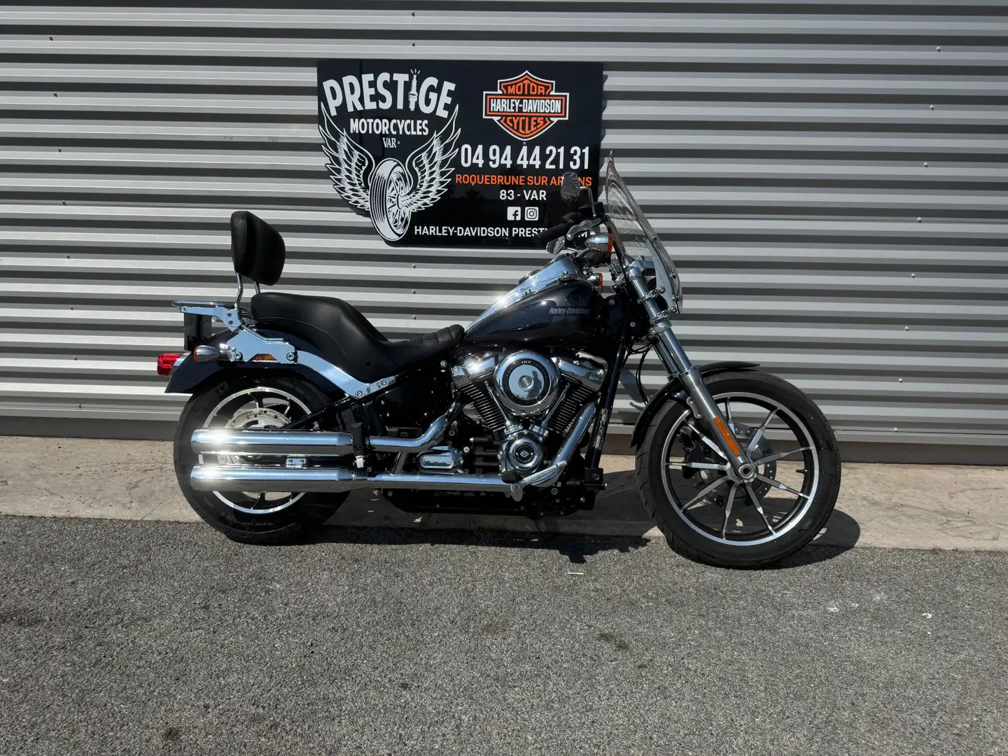 Harley-Davidson Low Rider Bleu - 1