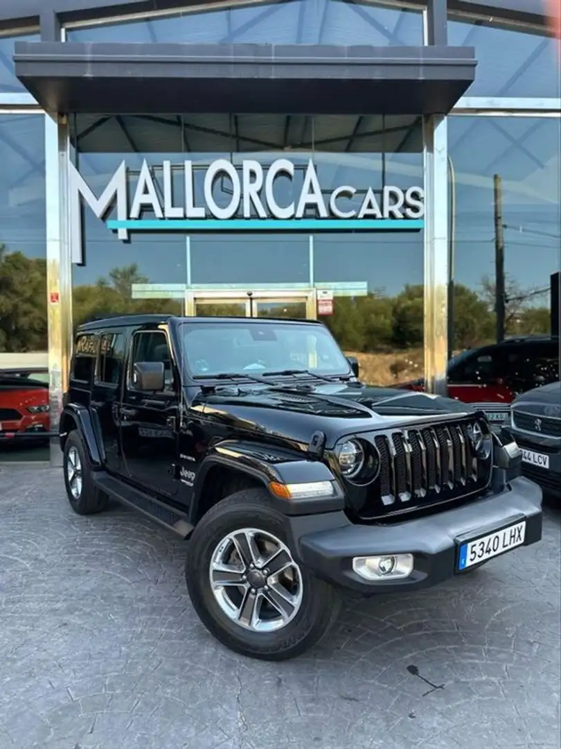 Jeep Wrangler 4p 2.2 CRD Sport 8ATX E6D Negro - 2