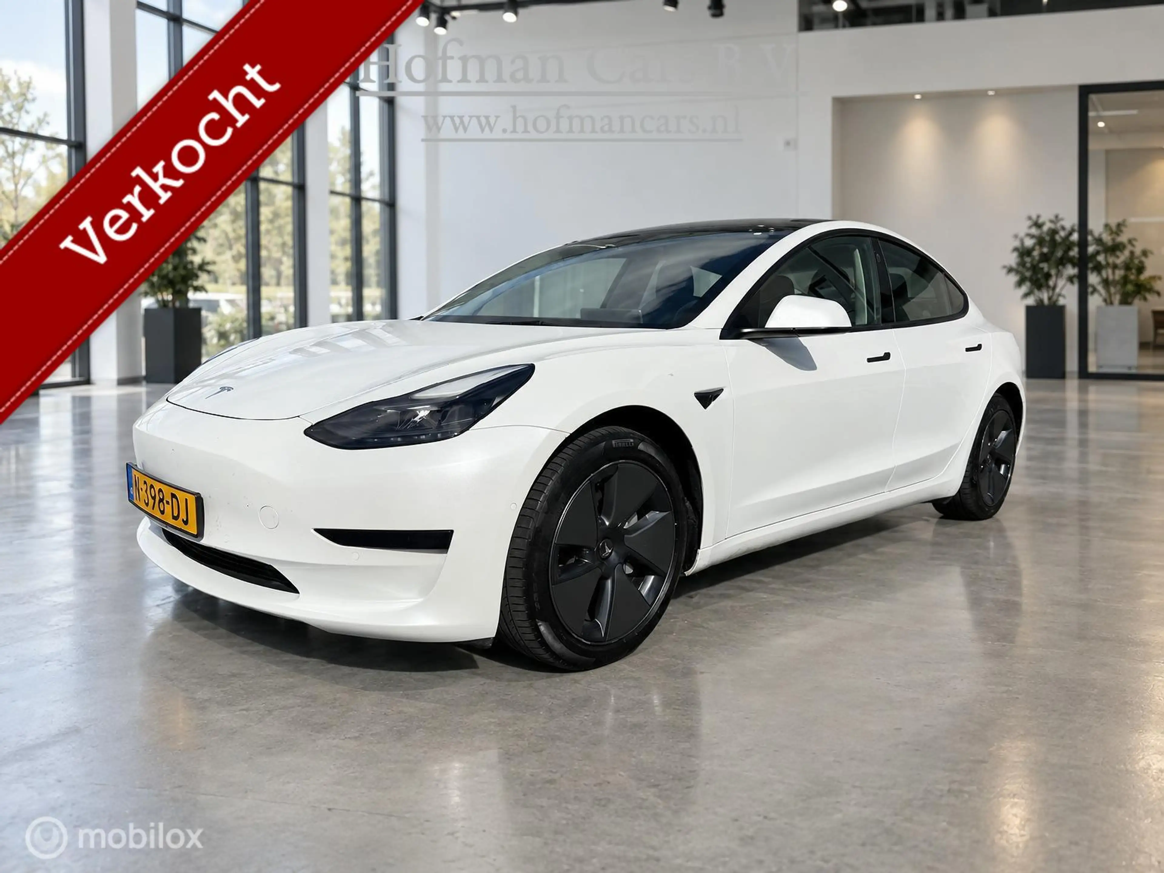 Tesla Model 3 RWD Plus 60kWh LFP | Trekhaak 1.000kg | Pearl Whit