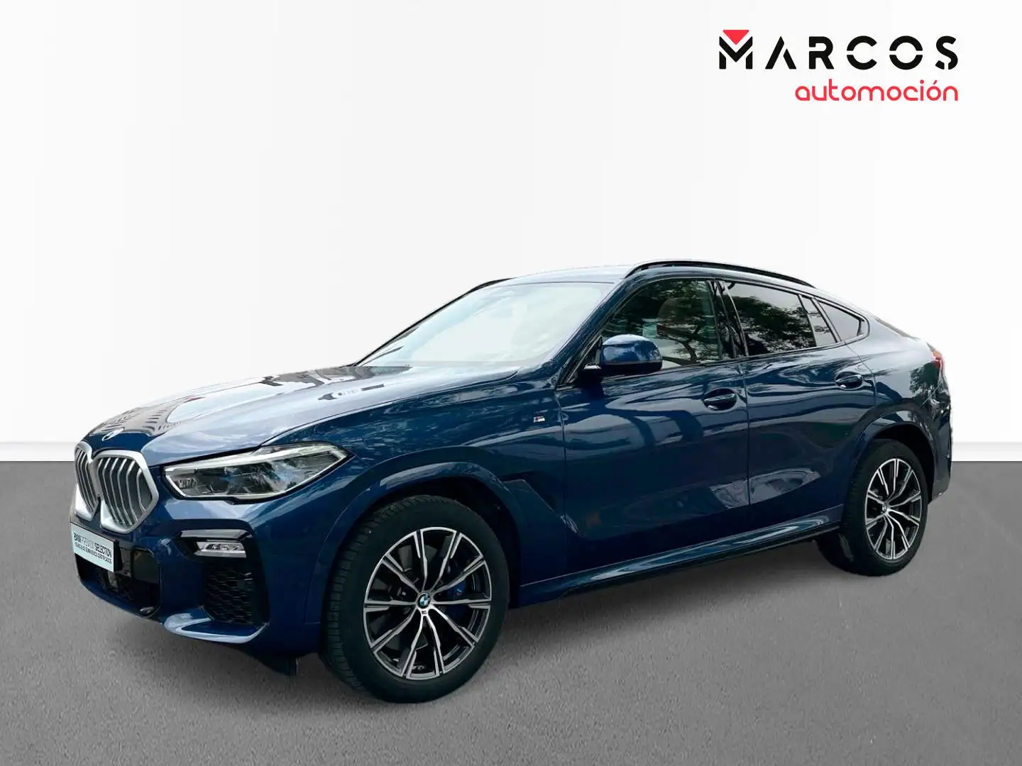 BMW X6 xDrive 40dA Blauw - 1