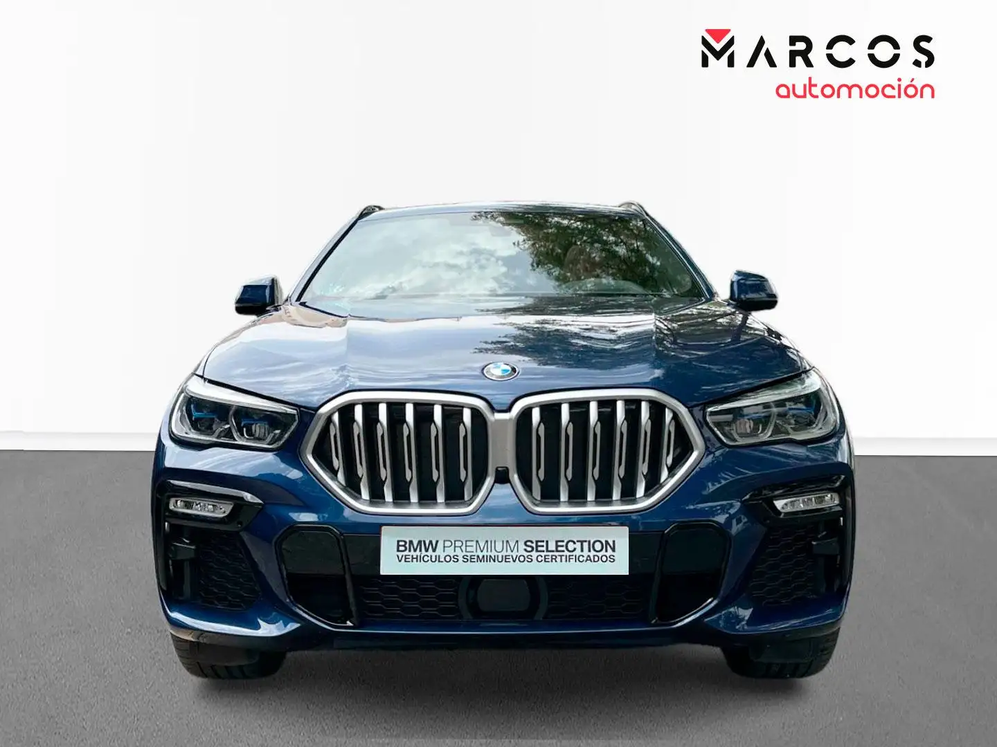 BMW X6 xDrive 40dA Blauw - 2