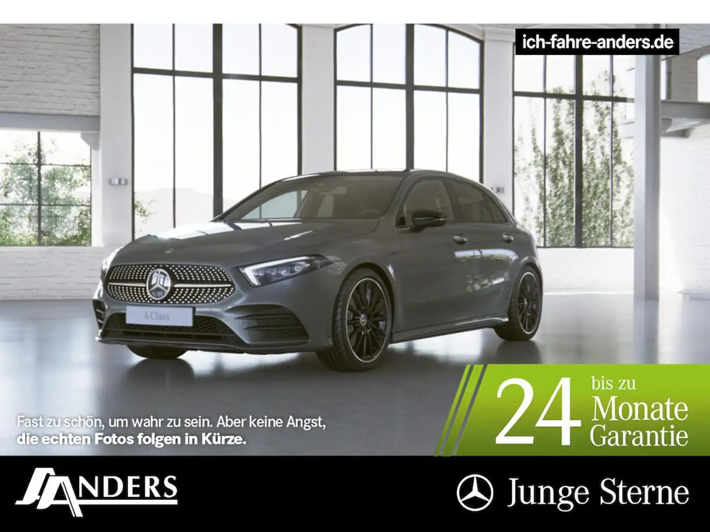 Mercedes-Benz A 250 e AMG+MBUX+Pano+Distr+M-BEAM+Kam+Key+SOUND Grijs - 1