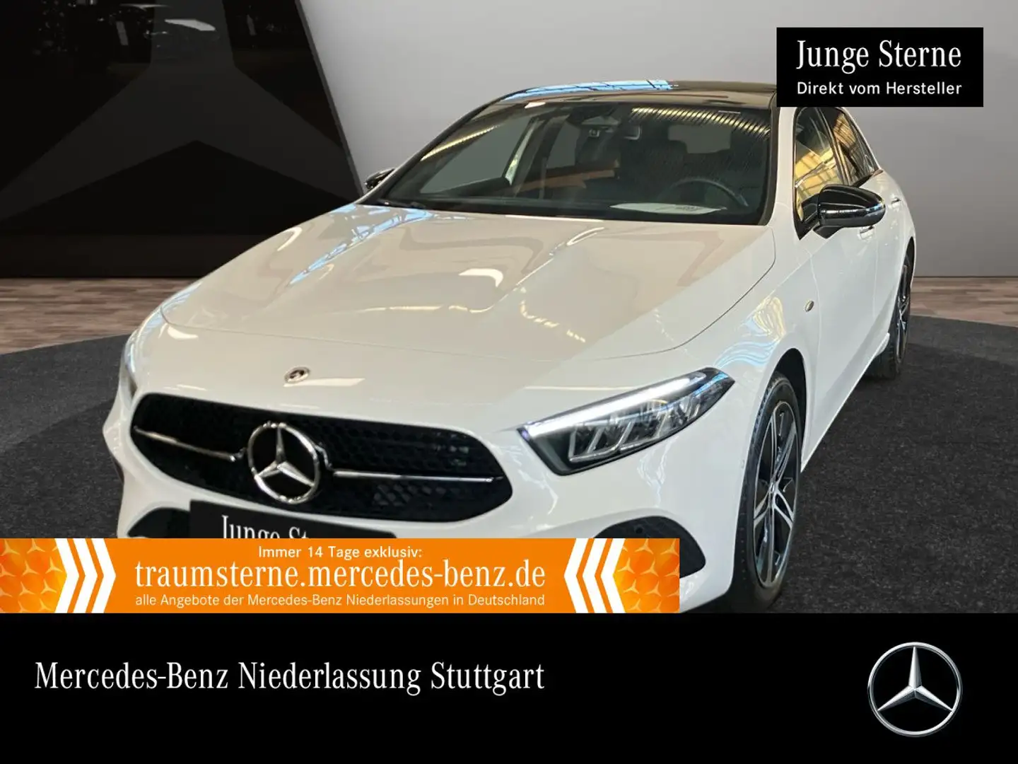 Mercedes-Benz A 250 e PROGRESSIVE+NIGHT+PANO+AHK+LED+KAMERA+8G Weiß - 1