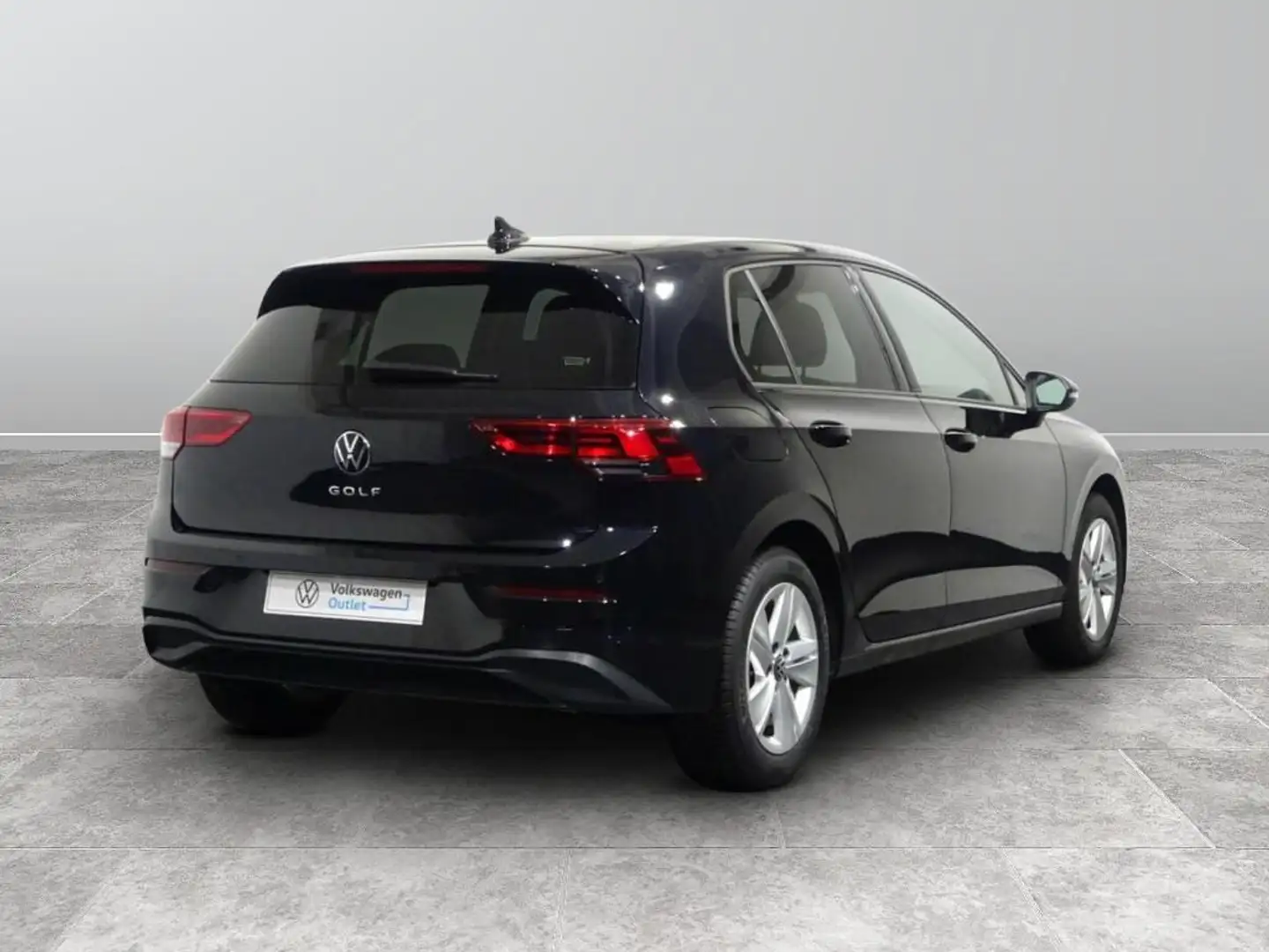 Volkswagen Golf 2.0 tdi scr Life 150cv dsg Schwarz - 2