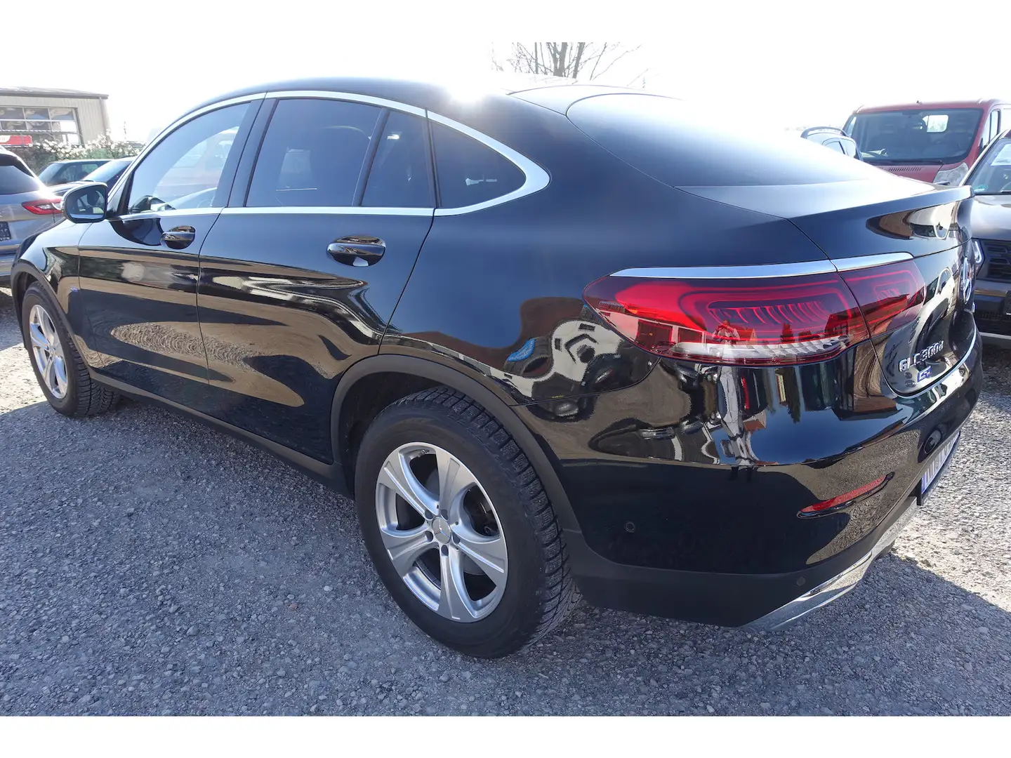Mercedes-Benz GLC 300 Coupe d 4Matic AHK Pano 19´ Kamera LED Burmester Schwarz - 2