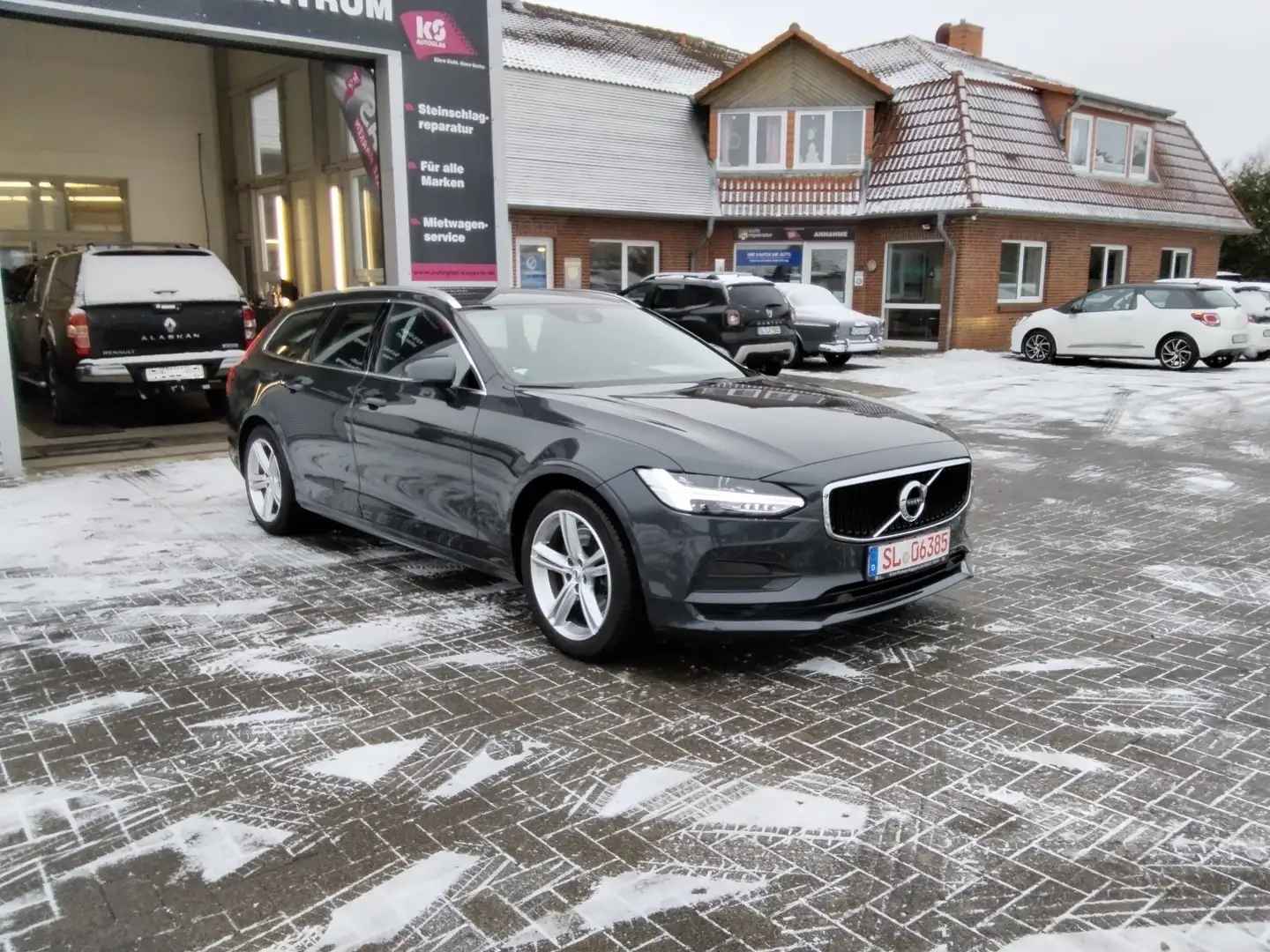 Volvo V90 2.0 T5 Momentum Pro.Autom./Vollleder/Memory/1.Hnd. Grau - 1