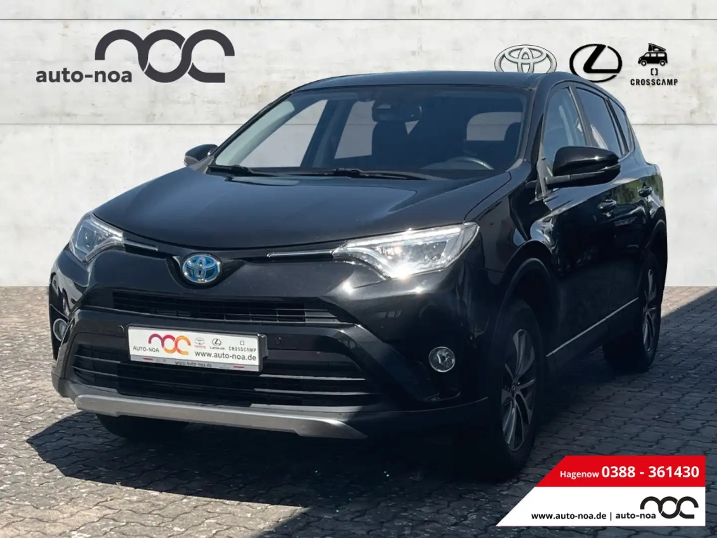 Toyota RAV 4 Hybrid Comfort 2.5 VVT-i 4x4 mit AHK Schwarz - 1