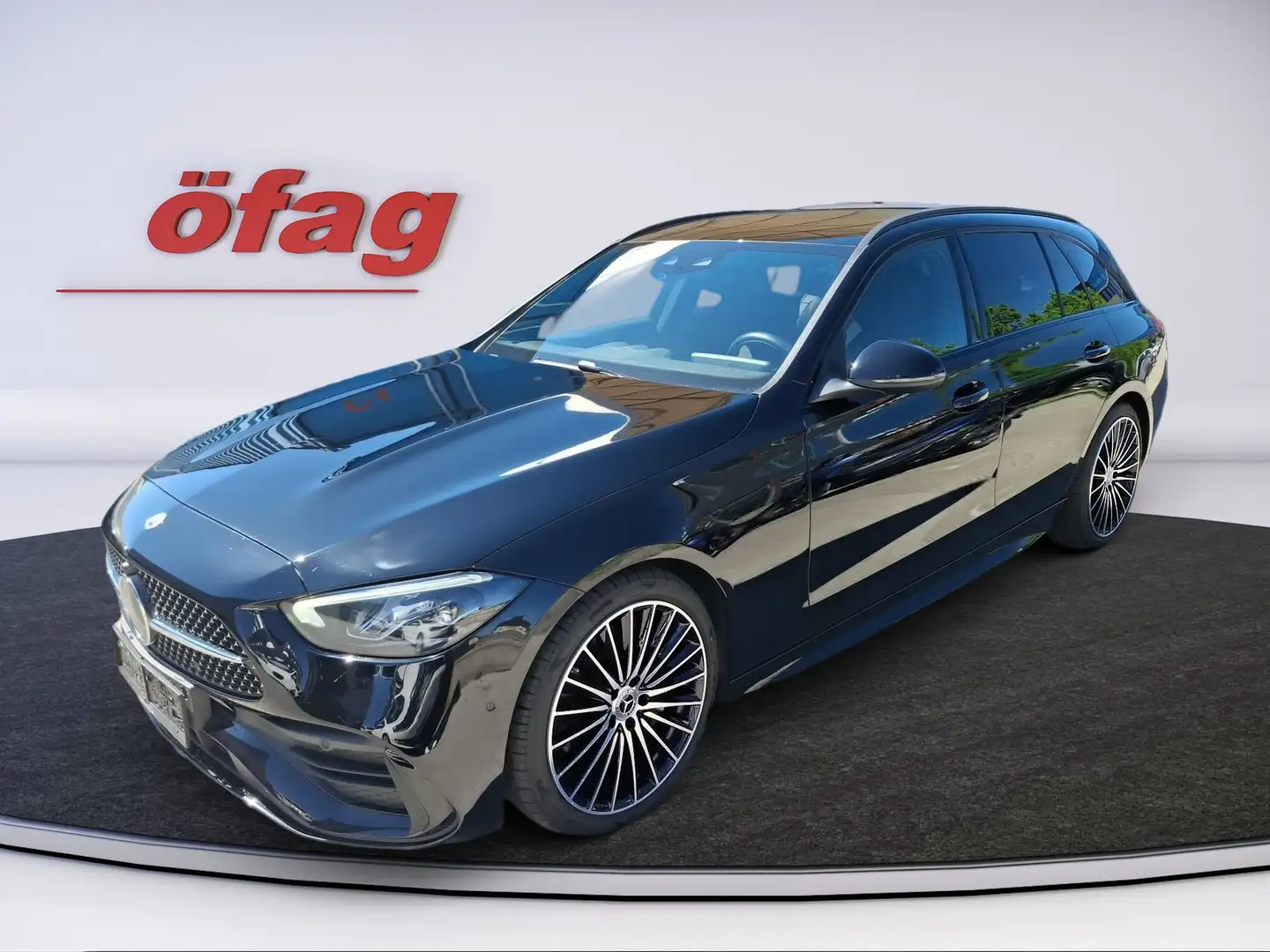 Mercedes-Benz C 220 d T-Modell AMG Night/Kamera/AHK Schwarz - 2