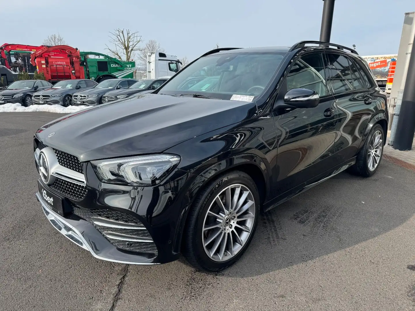 Mercedes-Benz GLE 400 d 4M+AMG+Pano+AIrM+Burm+360 Noir - 2