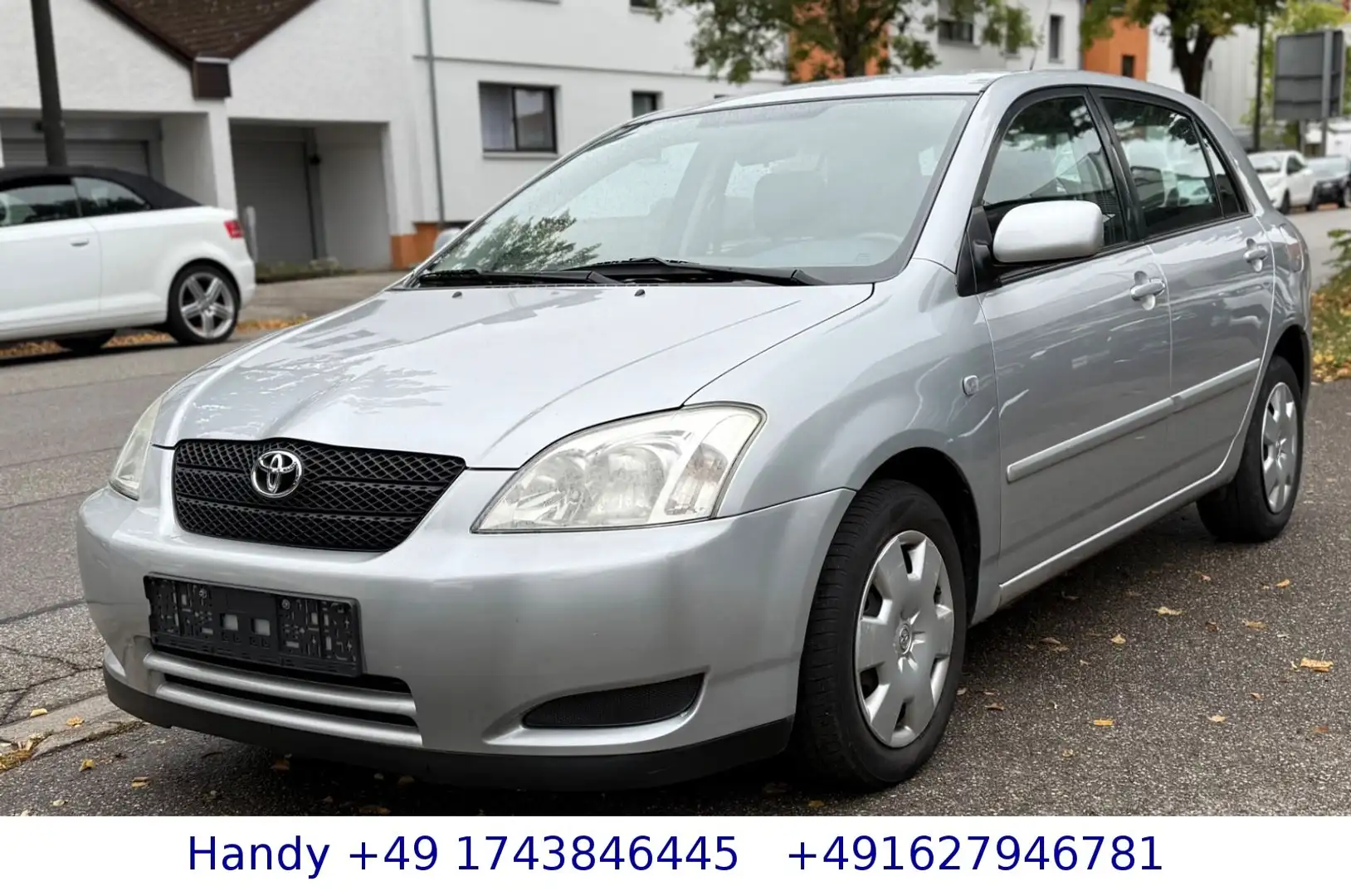 Toyota Corolla 1.4i Lim. Compact/Klima/AHK/TÜV AU 05.26 Argent - 1