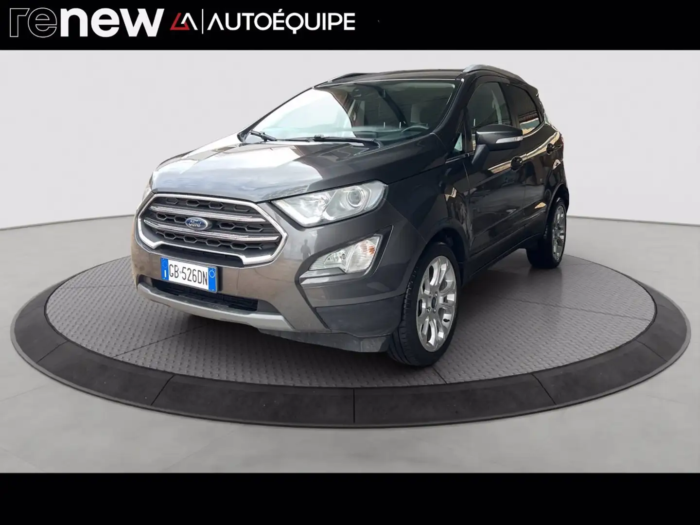 Ford EcoSport 2018 1.0 ecoboost Titanium s&s 125cv my20.25 Gris - 1