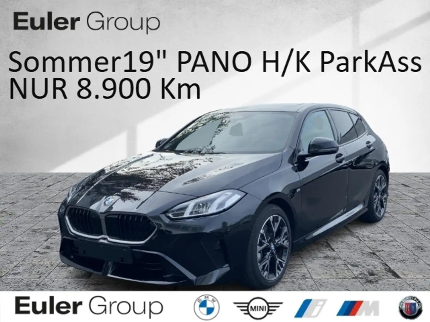 BMW 120 i M-Sport Sommer19'' PANO H/K DA+ ParkAss LED Schwarz - 1