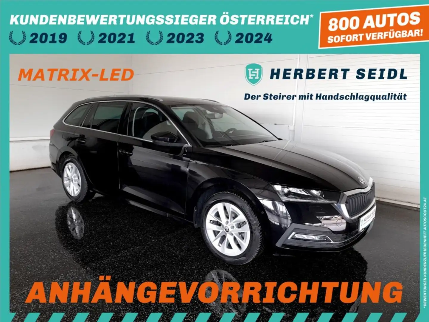 Skoda Octavia Combi STYLE PHEV DSG *MATRIX-LED / DCC / HEAD-UP / VIRTUELL / NAVI / ACC / MEMORY SPORTSITZE / 3-ZONEN KLIMA* Schwarz - 1