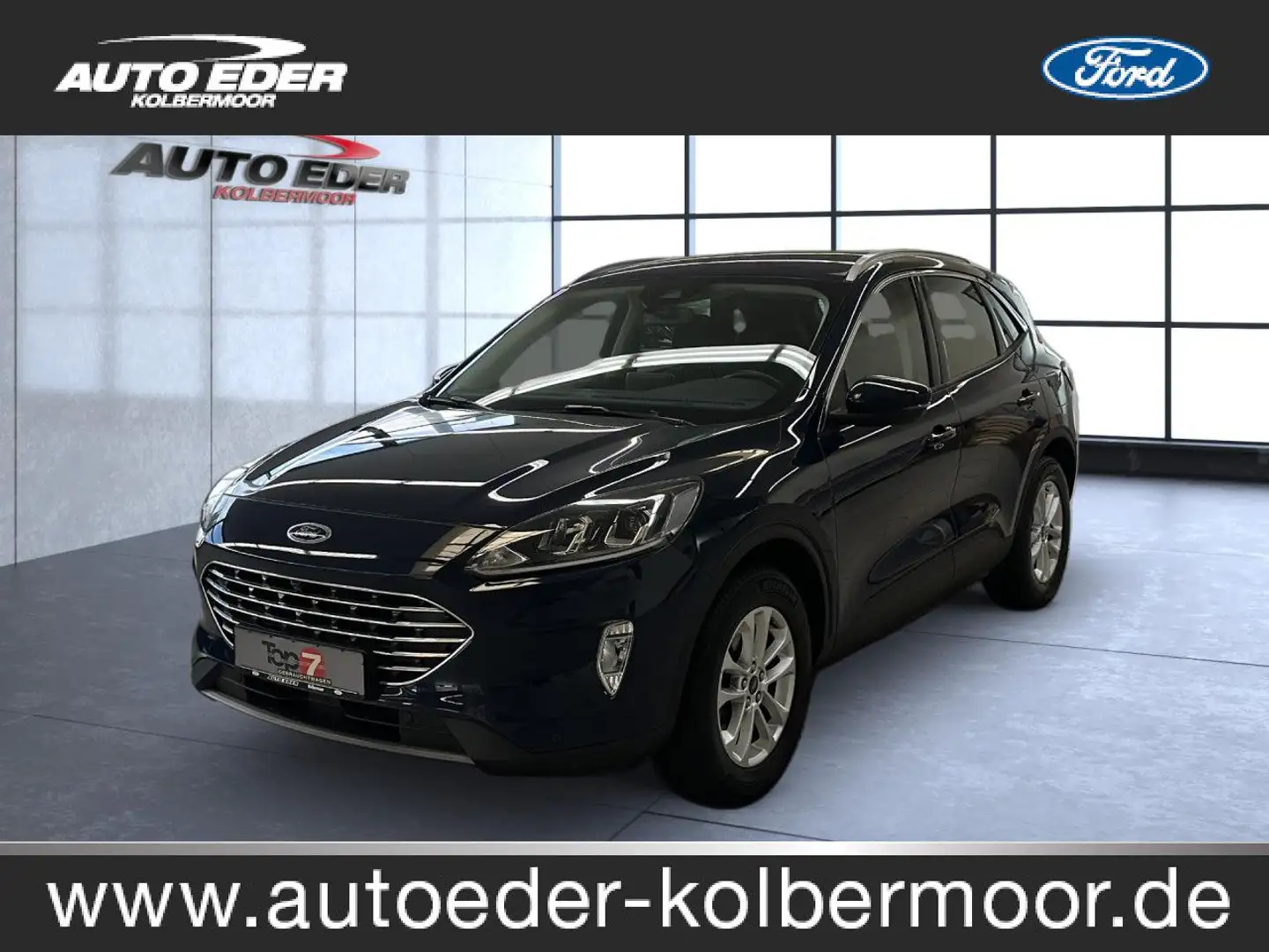 Ford Kuga Titanium Bluetooth Navi Klima Einparkhilfe Blau - 1