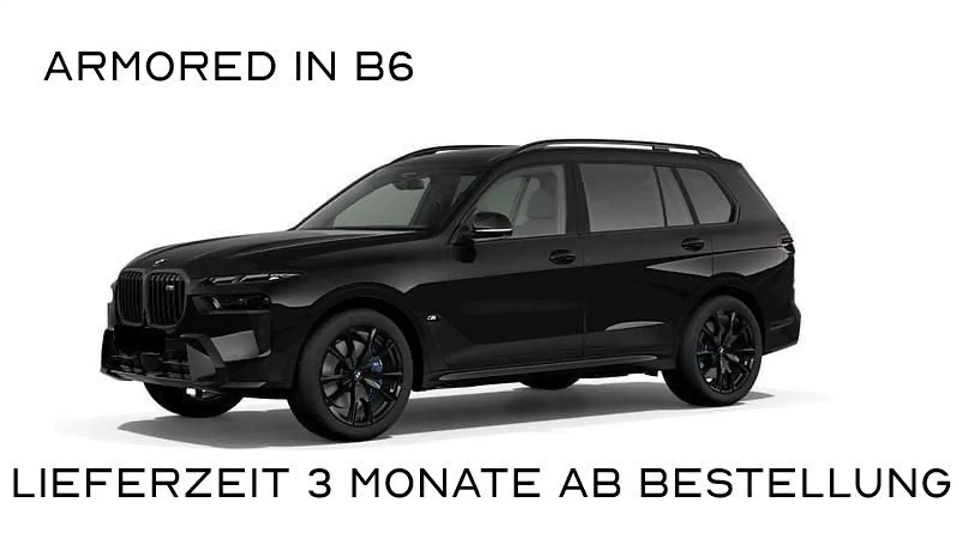 BMW Sonstige X7 M60 M60i xDrive*ARMORED*B6*ARMOURED*GEPANZERT Schwarz - 1