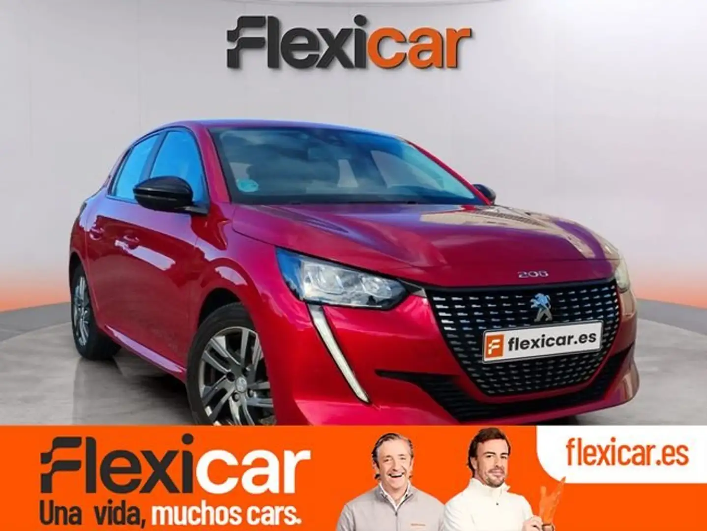 Peugeot 208 1.2 Puretech S&S Active Pack 75 Rouge - 1